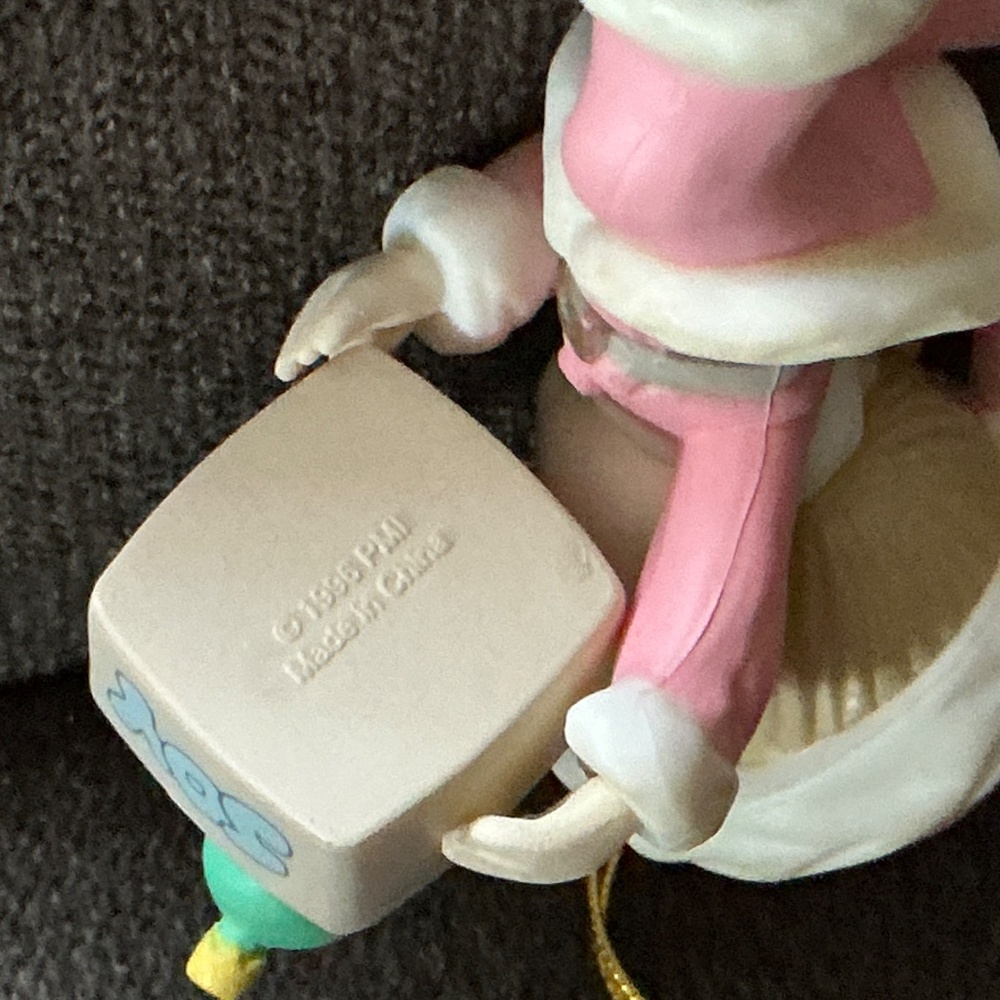 Hallmark Marty Links Lollipops Merry Christmas 1975 Ornament & Precious Moments - Picture 11 of 11